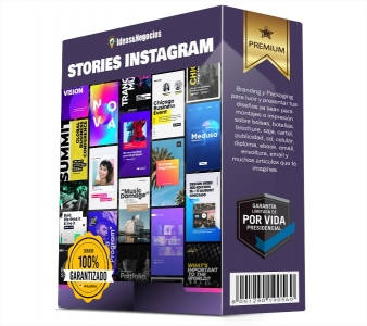 Instagram故事高級套裝 - Ideas y Negocios Rentables