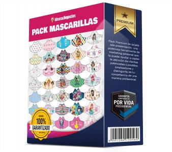 Personalized Masks Pack - Ideas y Negocios Rentables