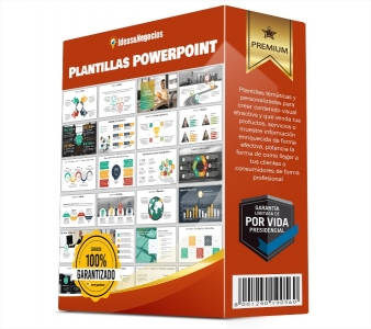 Pacote de modelos de PowerPoint Premium - Ideas y Negocios Rentables
