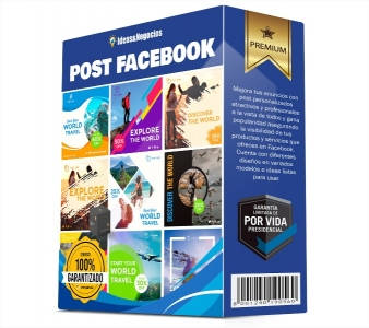 Publier un pack de médias sociaux Facebook